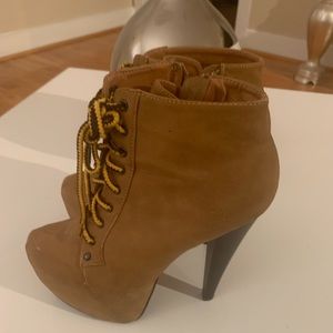 Tan Booties